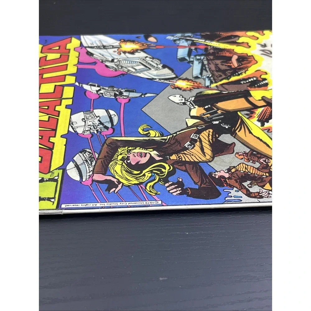 Battlestar Galactica #5‎ Marvel Comics July 1979 Bronze Age Sci-Fi Comic